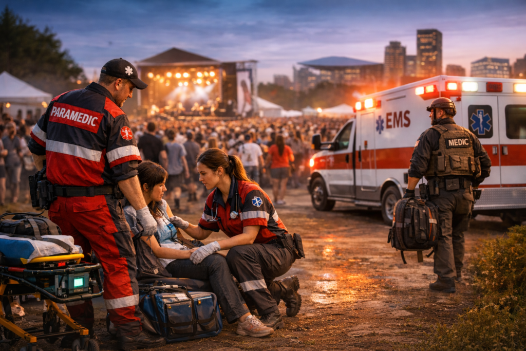 Raising Venue Safety: The Tactical Benefit of Having Medical Staff on Site