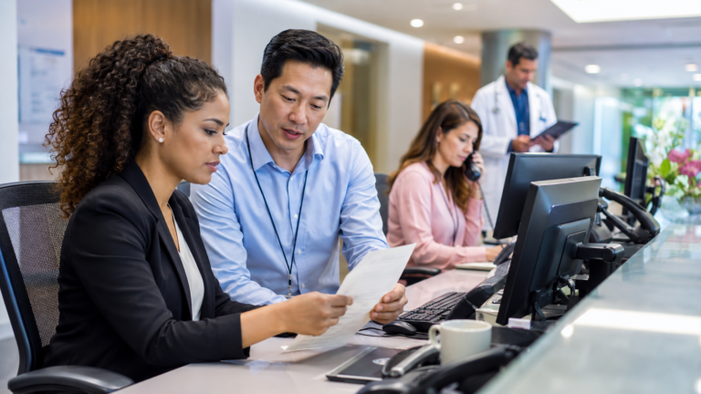 Why Non-Clinical Healthcare Staffing Protects the Revenue Cycle?