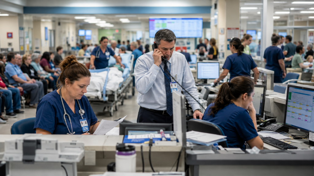 Why ER Wait Times Are Usually a Hospital-Wide Staffing Problem, Not Just an Emergency Room Problem.