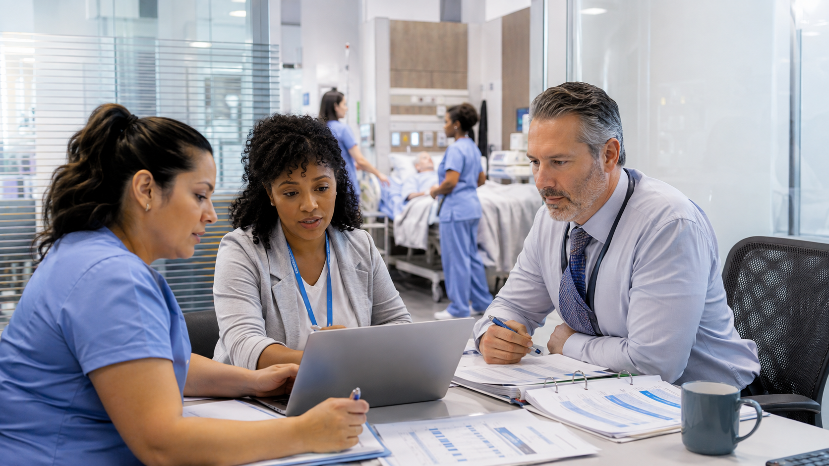 Clinical Documentation Integrity Staffing Matrix: How Hospitals Protect Concurrent Review Capacity Without Pulling Bedside Nurses Away