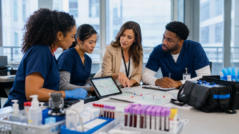 Phlebotomy Staffing Coverage Map: Hospitals, Clinics, and Mobile Routes