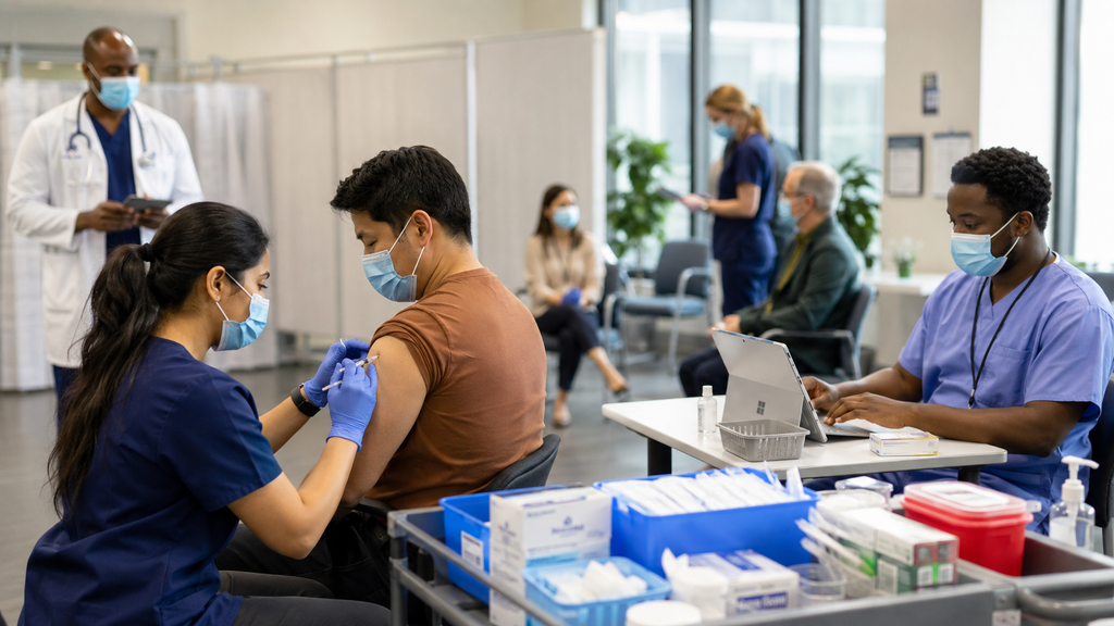 Vaccination Campaign Staffing Matrix: Who Covers Administration, Observation, Data, Inventory, and Emergency Readiness?