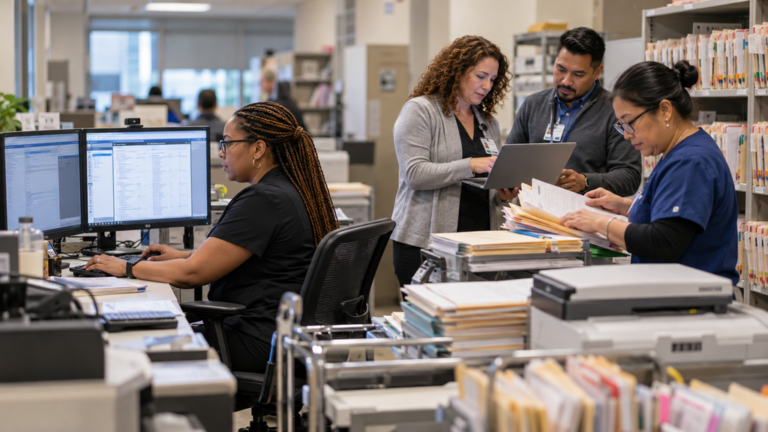 Medical Records Staffing: How Hospitals Stabilize Health Information Management (HIM)Backlogs During Leave, Migration, and Volume Spikes